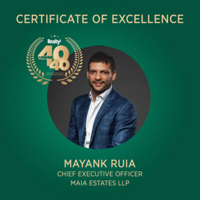 MAIA - Mayank Ruia 40 Under 40